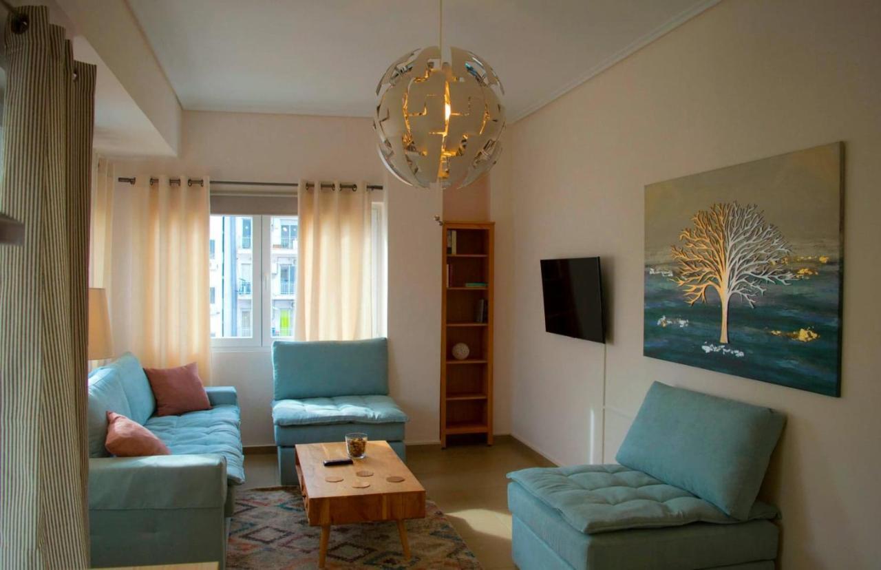 Sunny Central Luxury Apartment Vólosz Kültér fotó